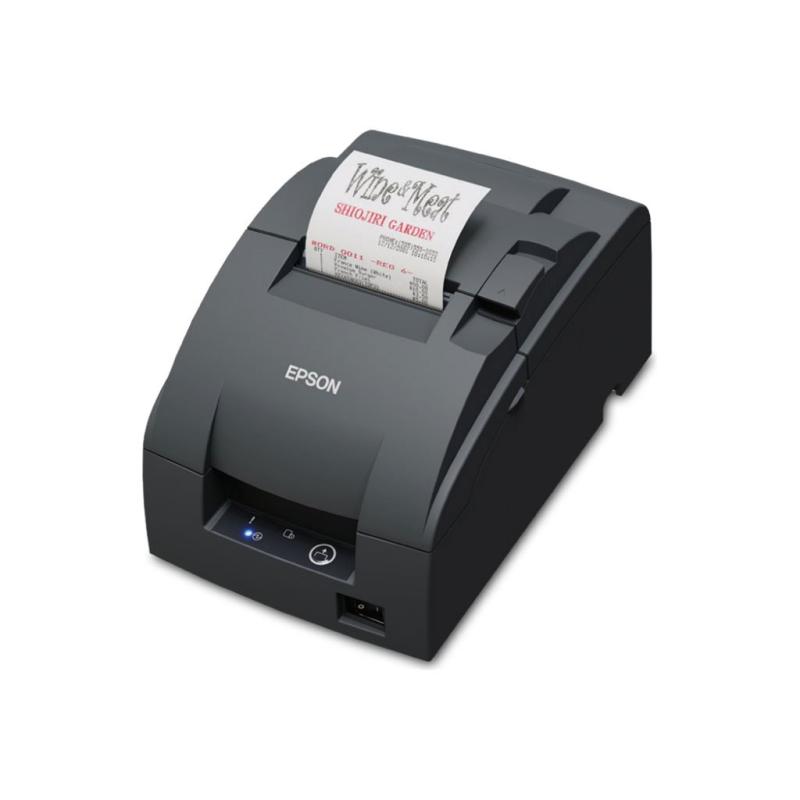 Epson TM-U220IIB, ERC38B, Cutter, Ethernet, grau