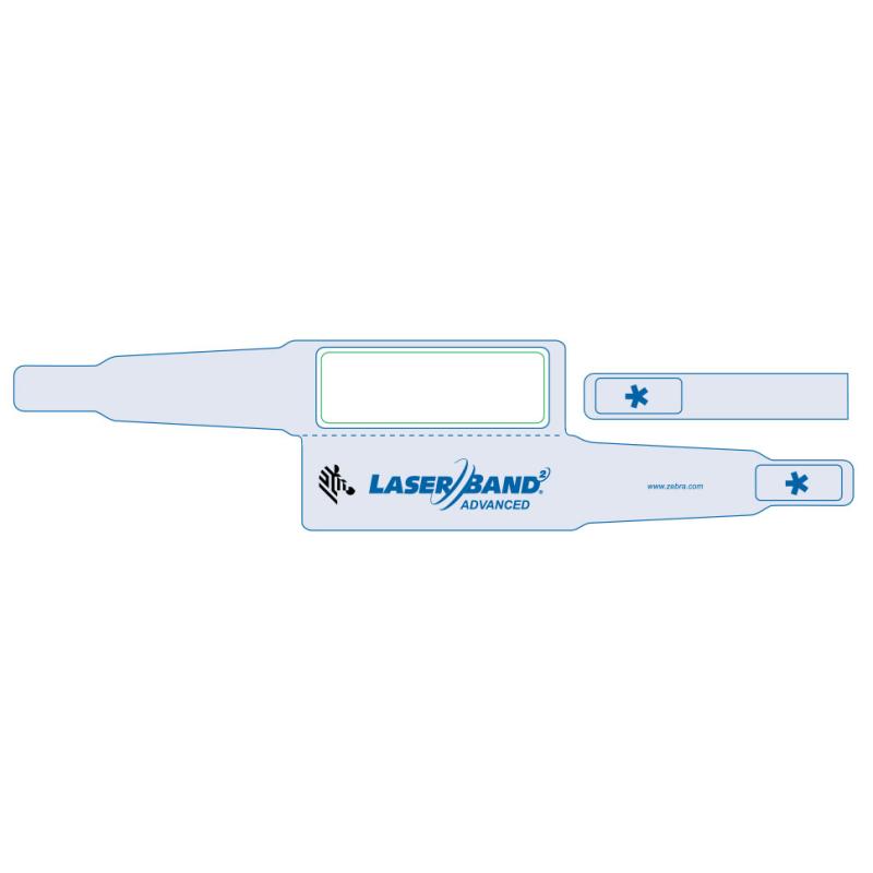 Zebra Laserband2 LB2-ADULT-L3E-RED