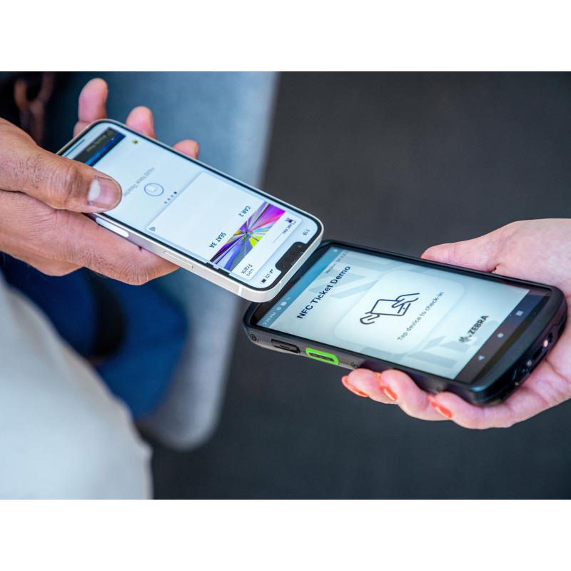 Zebra TC58e, 2D SE5500, 64GB/8GB, warm-swap, USB-C, BT, WLAN, eSIM, 5G, NFC, GMS