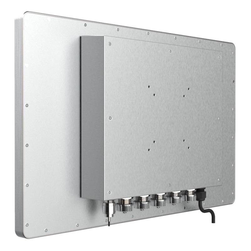 Hygrolion SPC 24 VEII, 23,8" Panel PC, IP66, Edelstahl, PCAP, Intel  N95, 8GB RAM, 256GB SSD