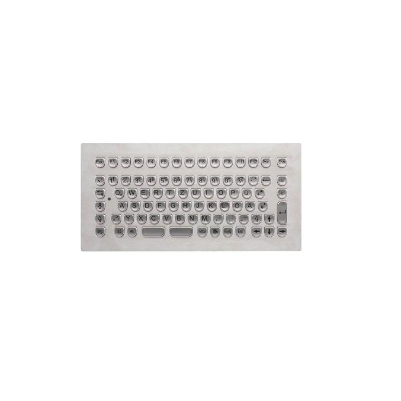 Tastatur InduSteel® 084 Modul TKV-084-MODUL-USB-DE IP65 Front