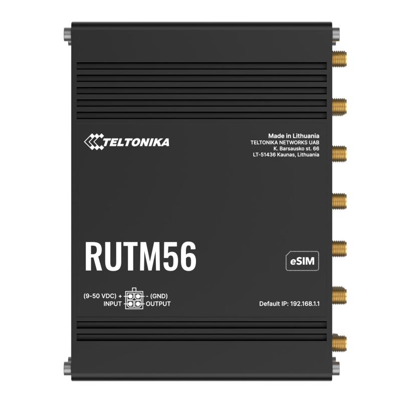Teltonika RUTM56 Dual-Modem-Router, 5G, eSIM