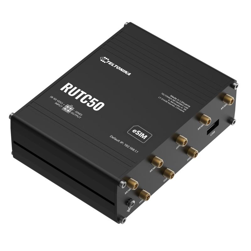 Teltonika RUTC50 5G Powerhouse mit Wi-Fi 6 mit eSIM