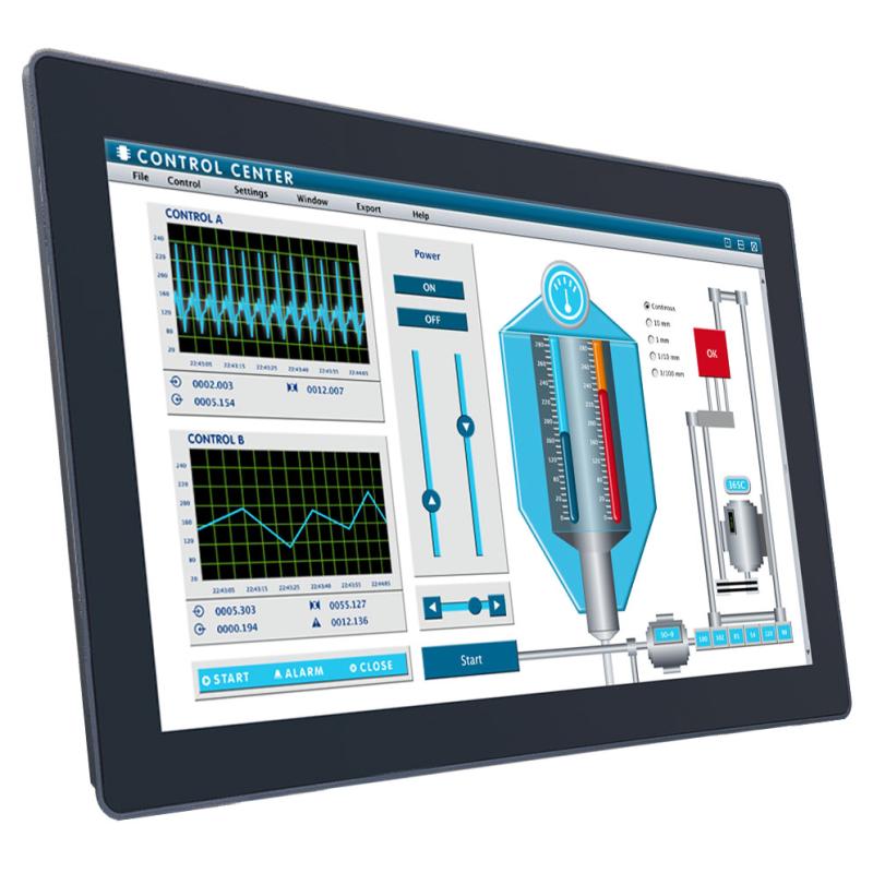 Panelmaster 2105, 21.5" Panel PC, PCAP Touch, Intel Core i5-1135G7, 16GB RAM, 256GB SSD