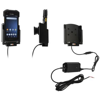 Aktive Halterung, 12/24V, 2A, offenes Kabelende, f&uuml;r Ger&auml;te mit Schutzh&uuml;lle, passend f&uuml;r: TC21/26