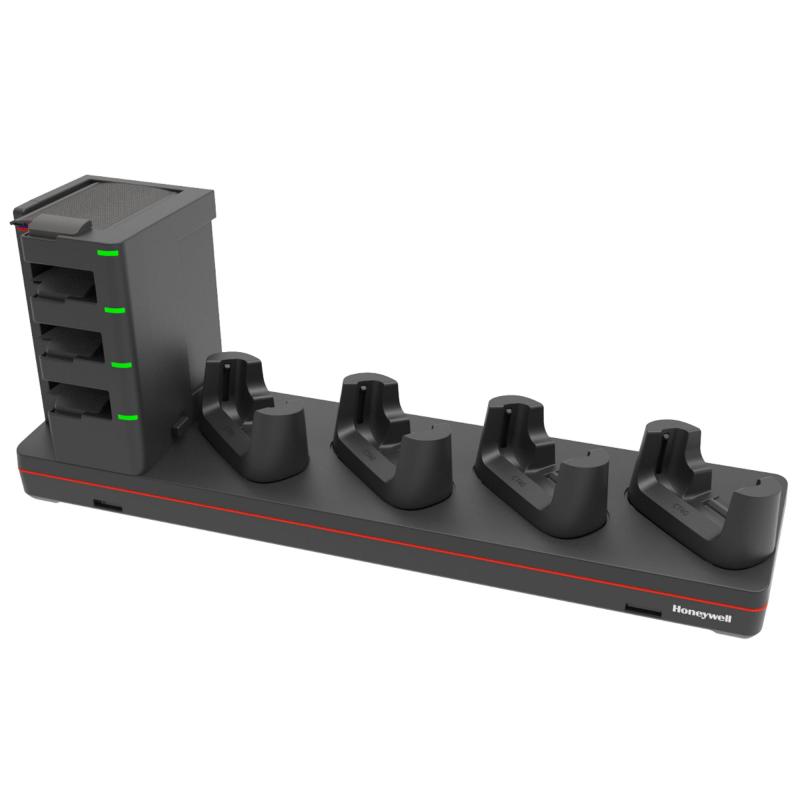 Honeywell CT4X Ladestation, 4-Fach, booted, inkl.: Netzteil, (Version mit Schutzh&uuml;lle)