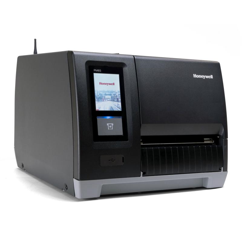 Honeywell PM65 Industrie Etikettendrucker, Thermotransfer, 300 dpi, USB, LAN, RS232, Touchscreen, Re