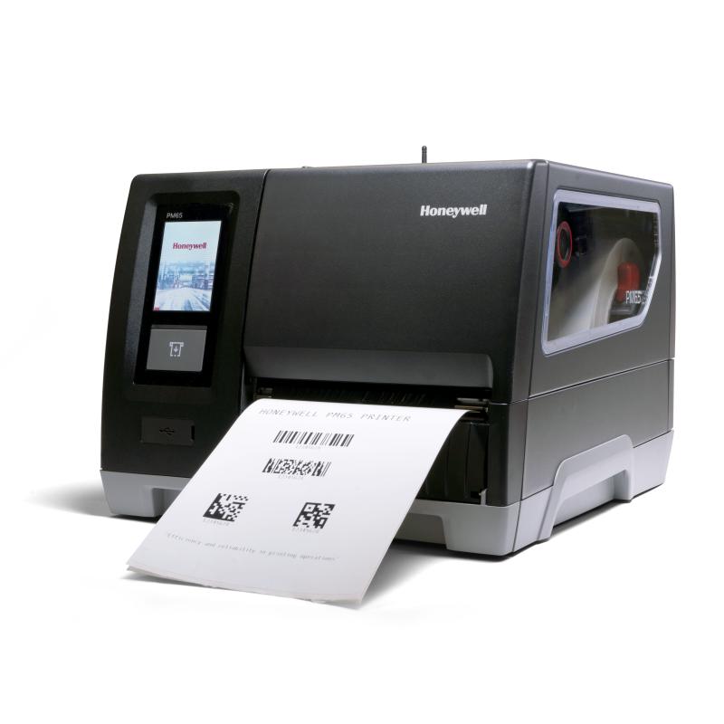Honeywell PM65 Industrie Etikettendrucker, Thermotransfer, 300 dpi, USB, LAN, RS232, BT, WLAN, Touch