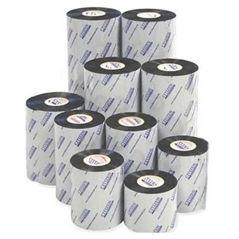 Citizen, Thermotransferband, Wachs, Rollenbreite: 110mm, Kern: 25,4mm, L&auml;nge: 450m, 4 Rollen/Box