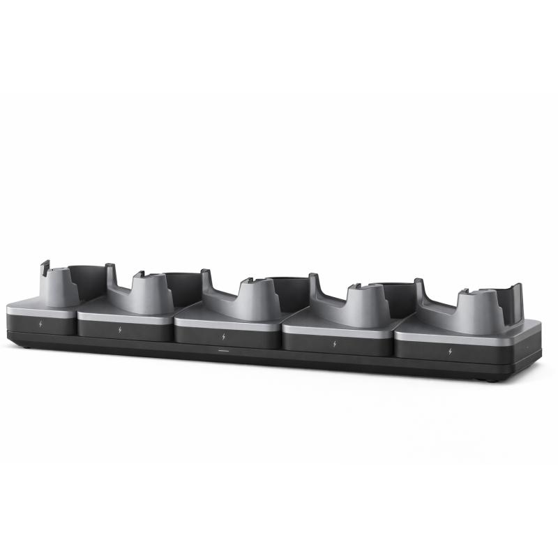 Zebra TC501 Charge-Only ShareCradle zum Aufladen von bis zu f&uuml;nf Ger&auml;ten ohne Schutzh&uuml;lle + Akkus