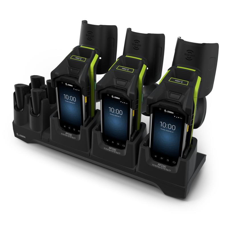 Zebra RFD90 Ladestation, 3-fach passend f&uuml;r: TC72/77