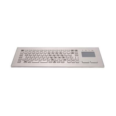 Tastatur InduSteel&reg; Steel 084 FIT Touch TKV-084-FIT-TOUCH-IP65-MGEH-USB-DE IP65