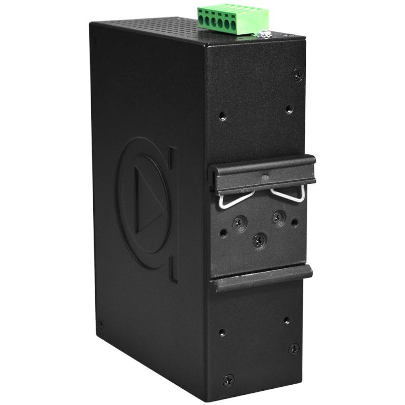 12-Port POE+ Industrial Gigabit Switch, 2xSFP, -10-70C